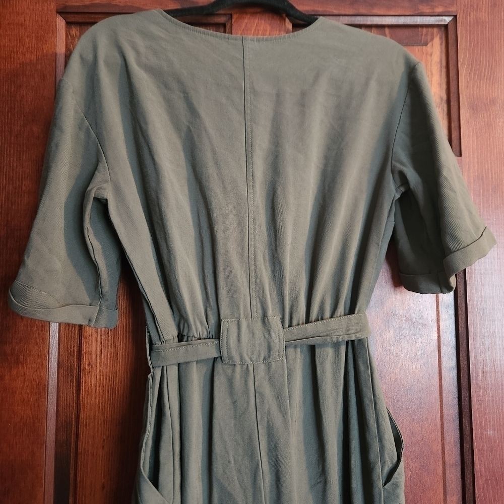 A New Day - Utility Boiler Suit - Olive Green - Size Medium - Picture 6 of 8